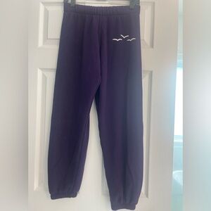 Lazy pants comfy sweatpants. Burgundy size small.